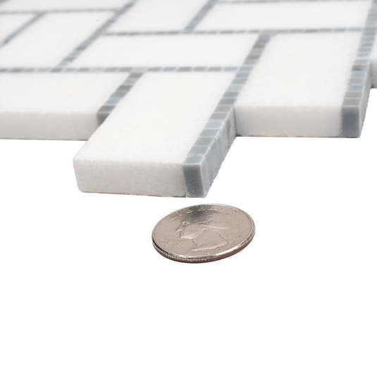 Lexington Gray Marble Mosaic Tile | Tile Club