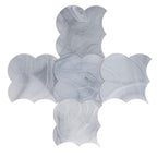 Sea Glass Cloud Grey Mosaic Tile | Tile Club