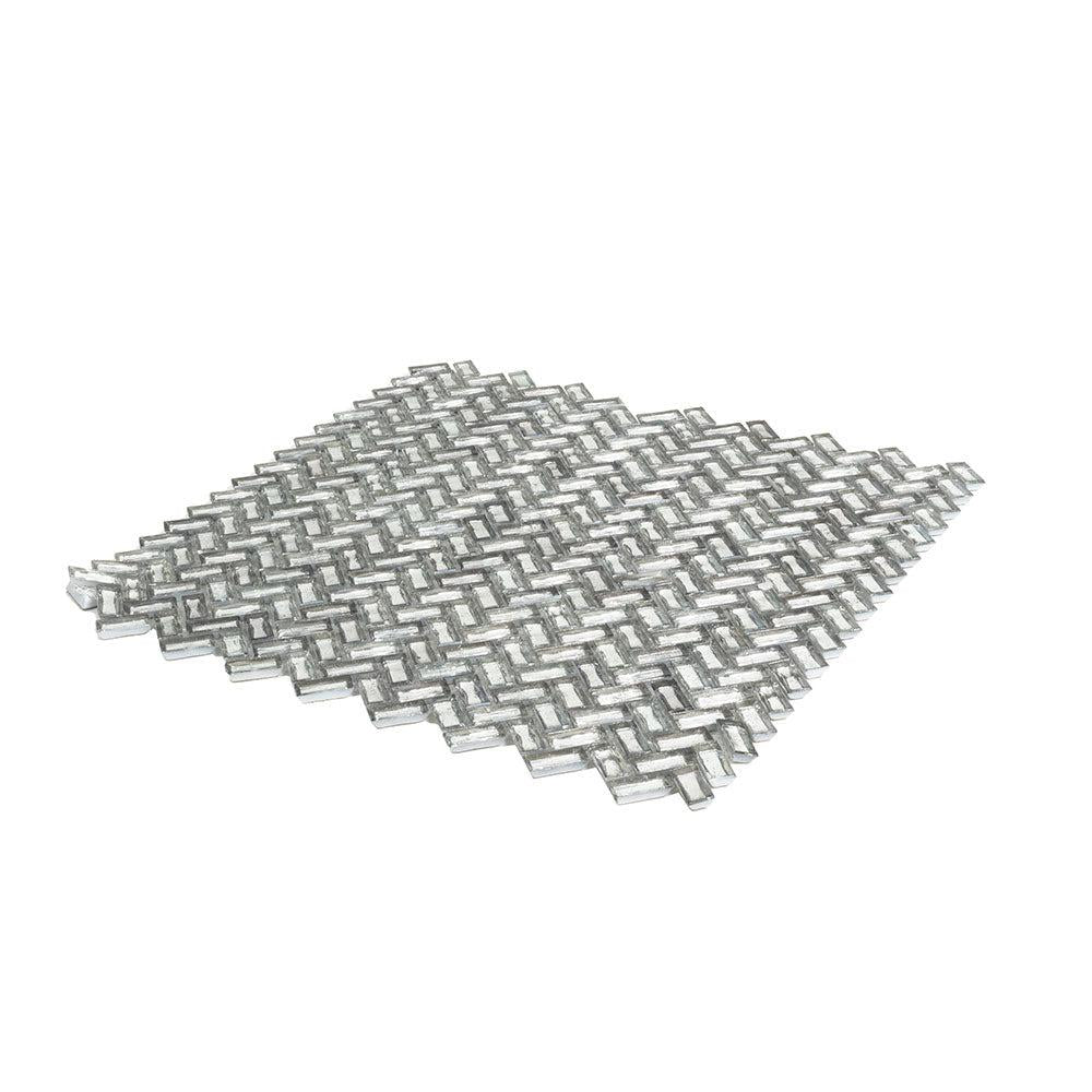Silver Herringbone Mosaic Tile | Tile Club