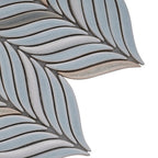 Chateau Blue Sprig Ceramic Mosaic Tile | Tile Club