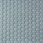Chic Gray Penny Round Glass Tile | Tile Club