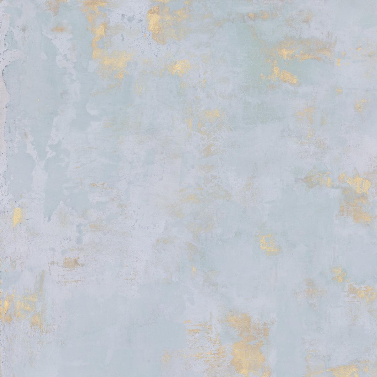 Gilded Age Blue Patterned Porcelain Tile 24x24 | Tile Club