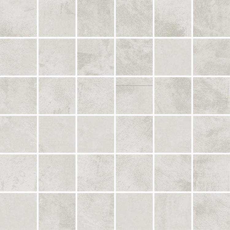 Gilded Age White Porcelain Mosaic | Tile Club