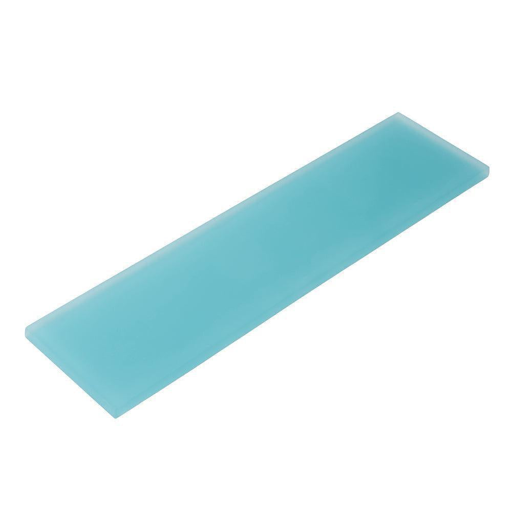 Glacier Aqua 3X12 Frosted Glass Tile | Tile Club