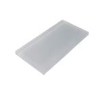 Glacier Aura Gray 3X6 Frosted Glass Subway Tile | Tile Club