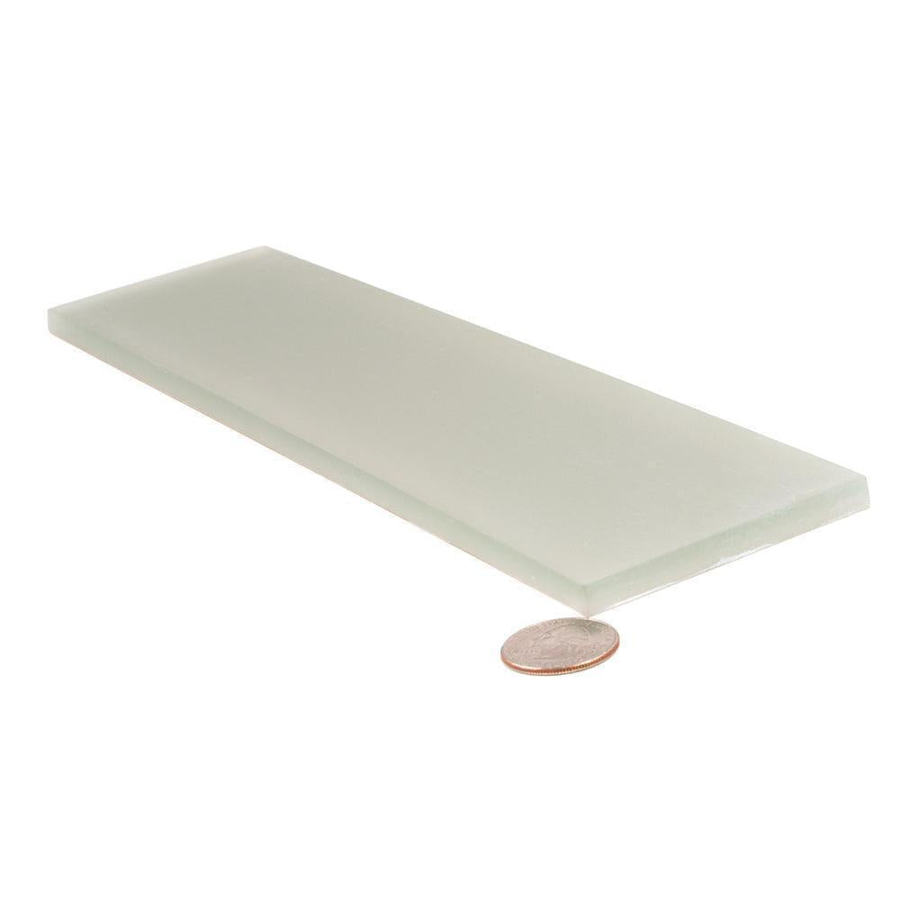 Glacier Beach 3X12 Frosted Glass Tile | Tile Club