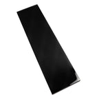 Glacier Black 4X16 Polished Glass Tile | Tile Club