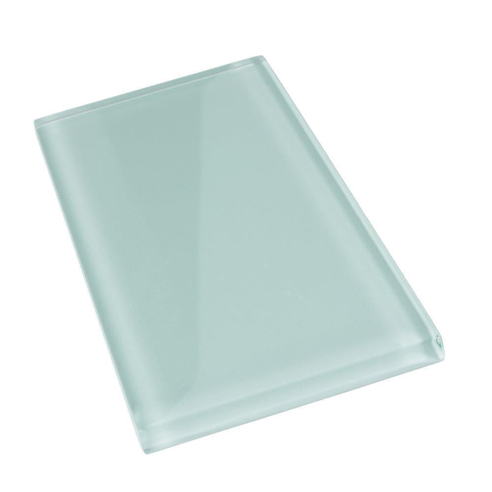 Glacier Breeze 3X6 Polished Glass Subway Tile | Tile Club
