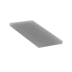 Glacier Dark Gray 3"x6" Frosted Glass Subway Tile | Tile Club