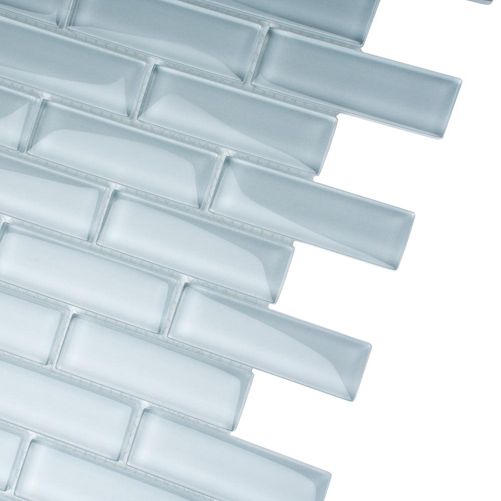 Gray Glass Brick Tile | Tile Club