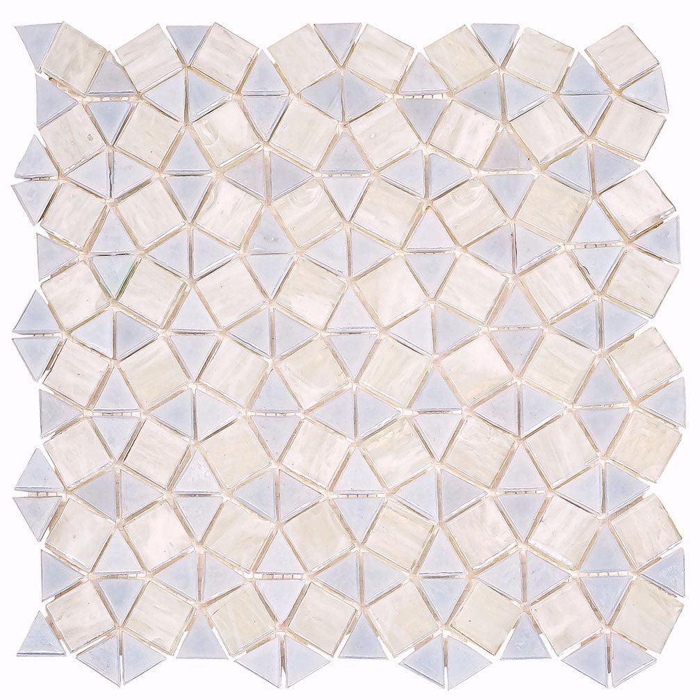 Kaleidoscope Glass Mosaic Tile