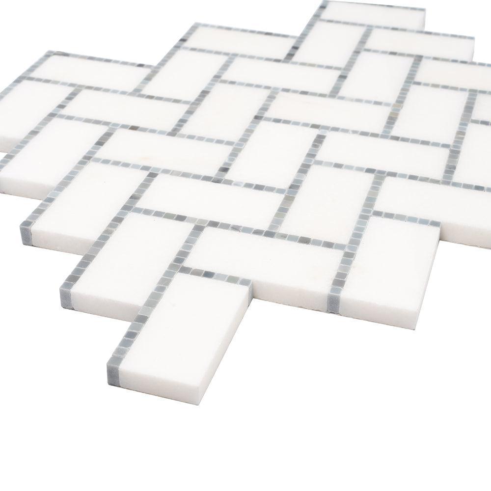 Lexington Gray Marble Mosaic Tile | Tile Club