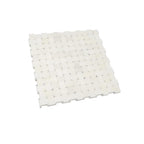 Mini Basket Weave Thassos Marble Mosaic | Tile Club