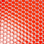 Red Buttons Porcelain Penny Round Tile | Tile Club