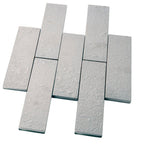 Villa 2X8 Metallic Glass Tile | Tile Club