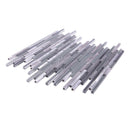 Waterfall Haze Linear Glass & Metal Mosaic Tile | Tile Club
