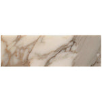 Calacatta Gold Polished Marble Subway Tile Sample