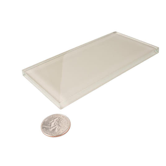 GLACIER BEACH 3" x 6" POLISHED Glass Subway TILE | Tile Club