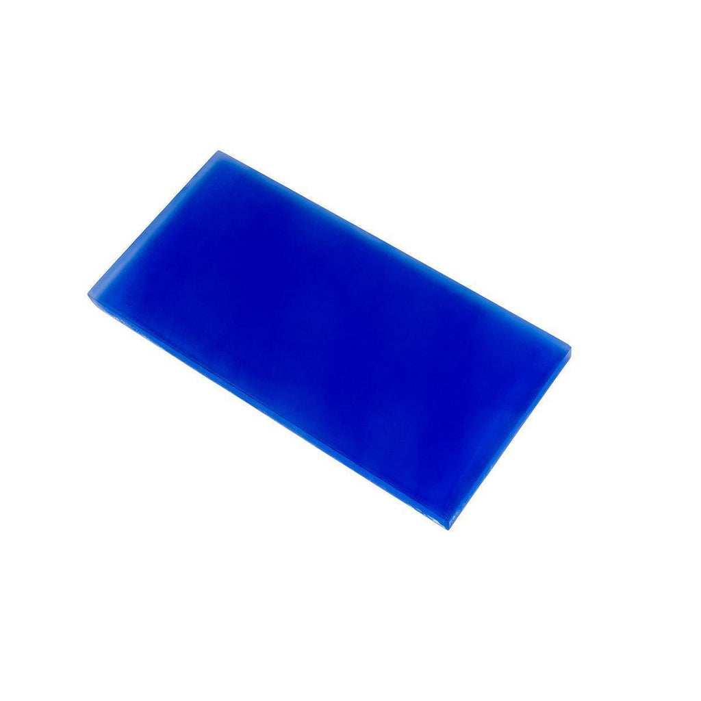 Glacier Cobalt Blue 3X6 Frosted Glass Subway Tile | Tile Club
