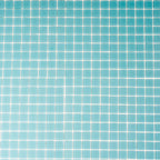 Glacier Laguna Blue 1X1 Frosted Glass Tile | Tile Club