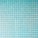 Glacier Laguna Blue 1X1 Frosted Glass Tile | Tile Club