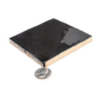 Lake Black Ceramic Square Tile 4x4 | Tile Club