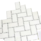 Lexington White Marble Mosaic Tile | Tile Club