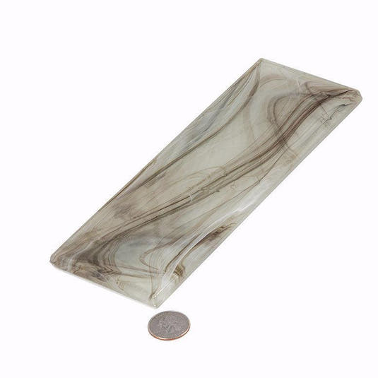 Sea Glass Amber 3X9 Subway Tile | Tile Club