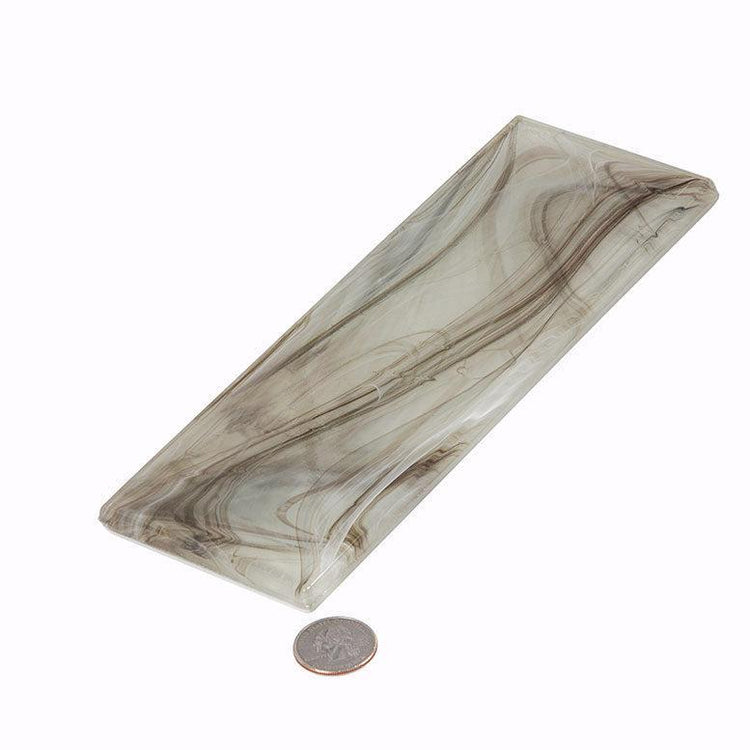 Sea Glass Amber 3X9 Subway Tile | Tile Club