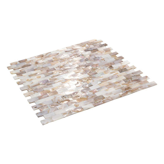 Seashell Dreams Brick Mosaic Tile | Tile Club
