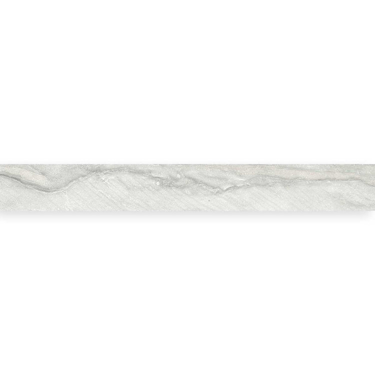 Bullnose Macaubas Pearl 3x24 Textured | Tile Club
