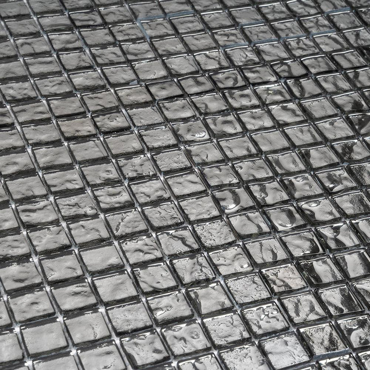 Mizumi Nickel Glass Mosaic Tile | Tile Club