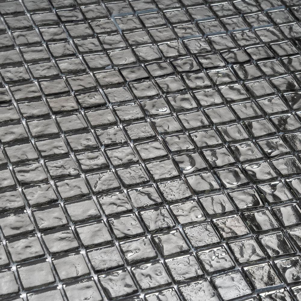 Mizumi Nickel Glass Mosaic Tile | Tile Club