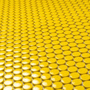 Yellow Buttons Porcelain Penny Round Tile