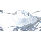 Rectangle Crash Blue 12x24 Polished Calacatta Porcelain Tile | Tile Club