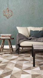 Melange Natural Geometric Porcelain Tile | Tile Club