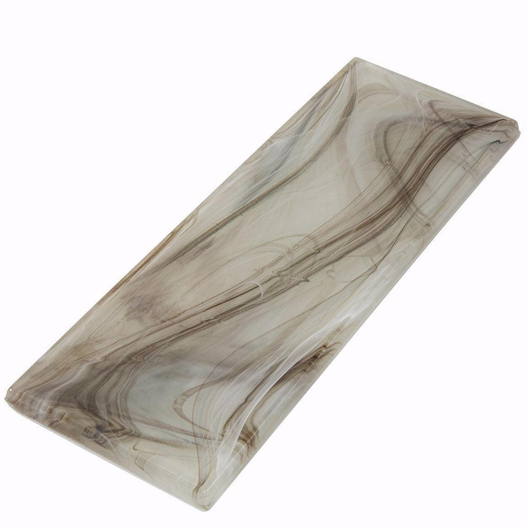 Sea Glass Amber 3X9 Subway Tile | Tile Club