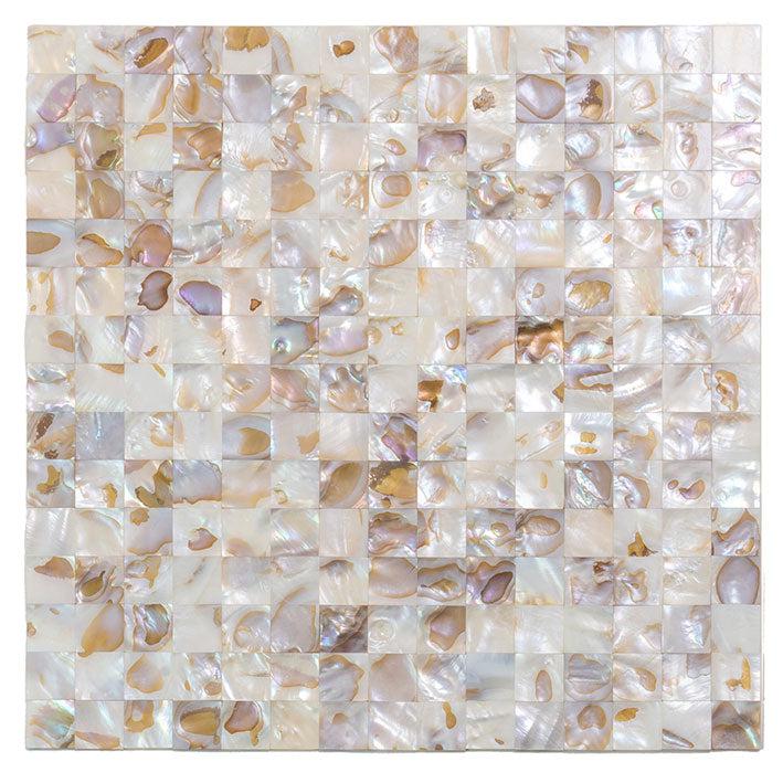 Seashell Backsplash Tile Natural Shell Mosaic Mother Of Pearl