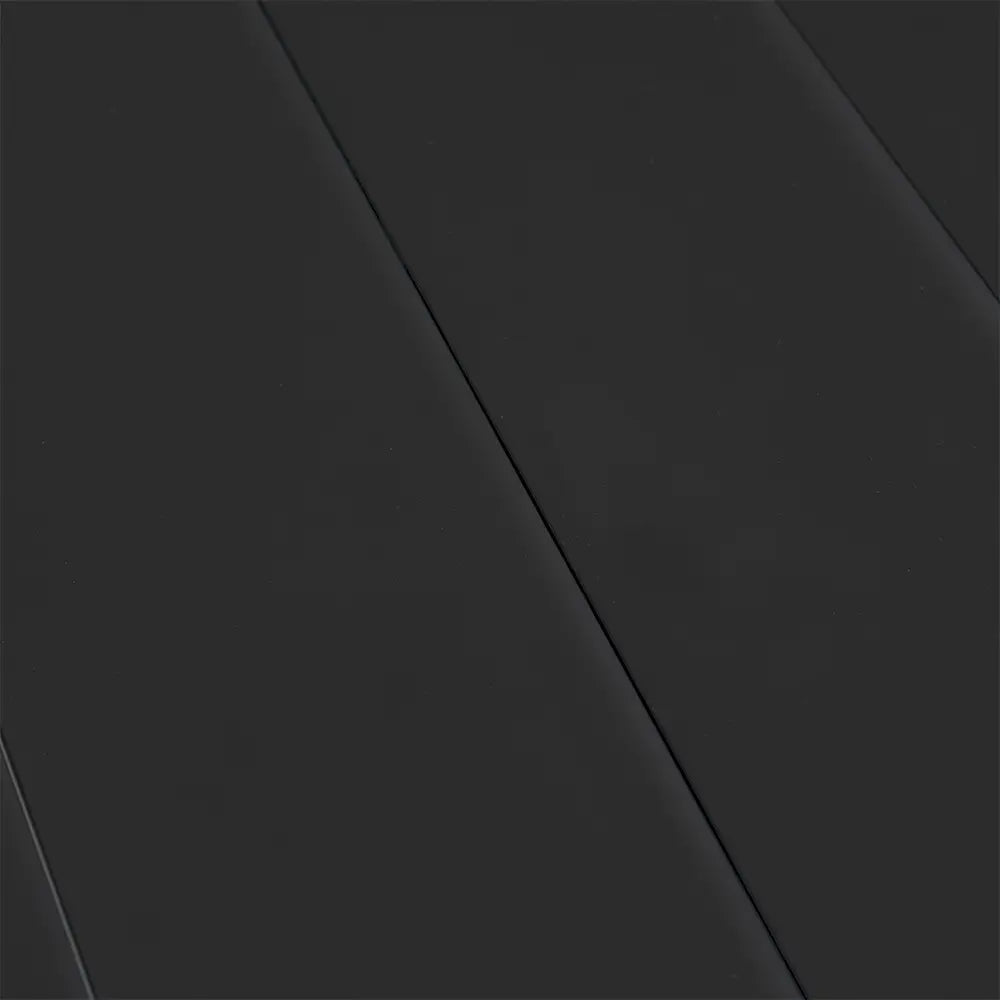 Glacier Black 4X16 Frosted Glass Tile | Tile Club