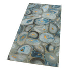 Preciosa Blue Geode and Gold Porcelain Tile | Tile Club