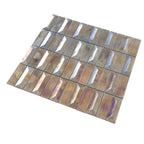 Prism Storm Beveled Brick Cast Glass Mosaic Tile | Tile Club
