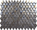 Prism Storm Beveled Diamond Cast Glass Mosaic Tile | Tile Club