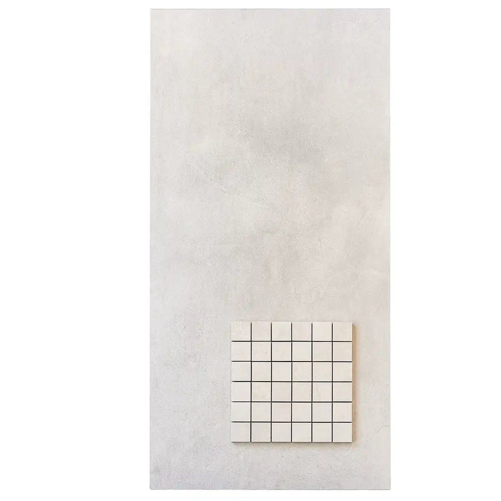 Velo White Porcelain Tile 24x48