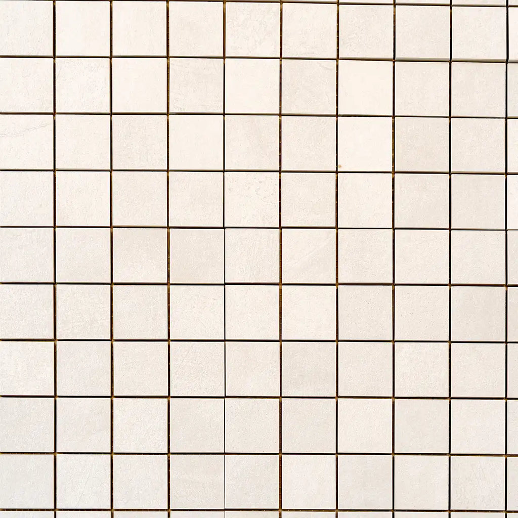 Velo White Porcelain Mosaic Tile