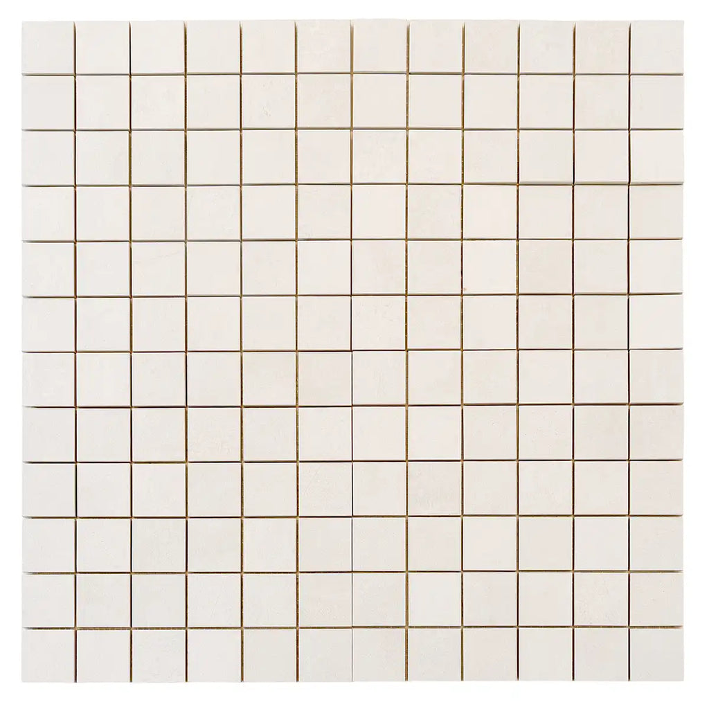 Velo White Porcelain Mosaic Tile