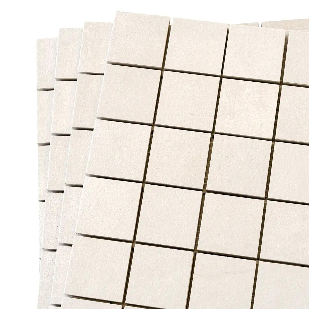 Velo White Porcelain Mosaic Tile