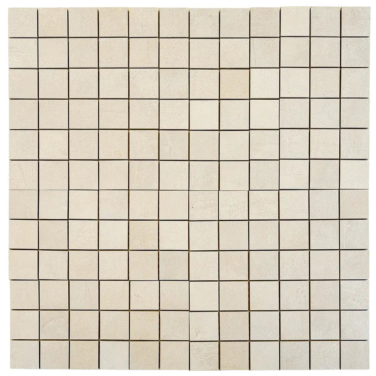 Velo Ivory Porcelain Mosaic Tile