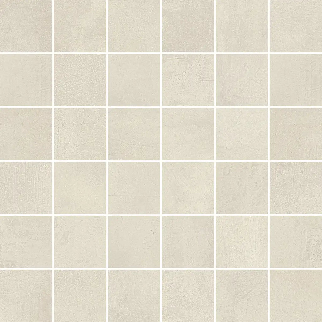 Velo Ivory Porcelain Mosaic Tile