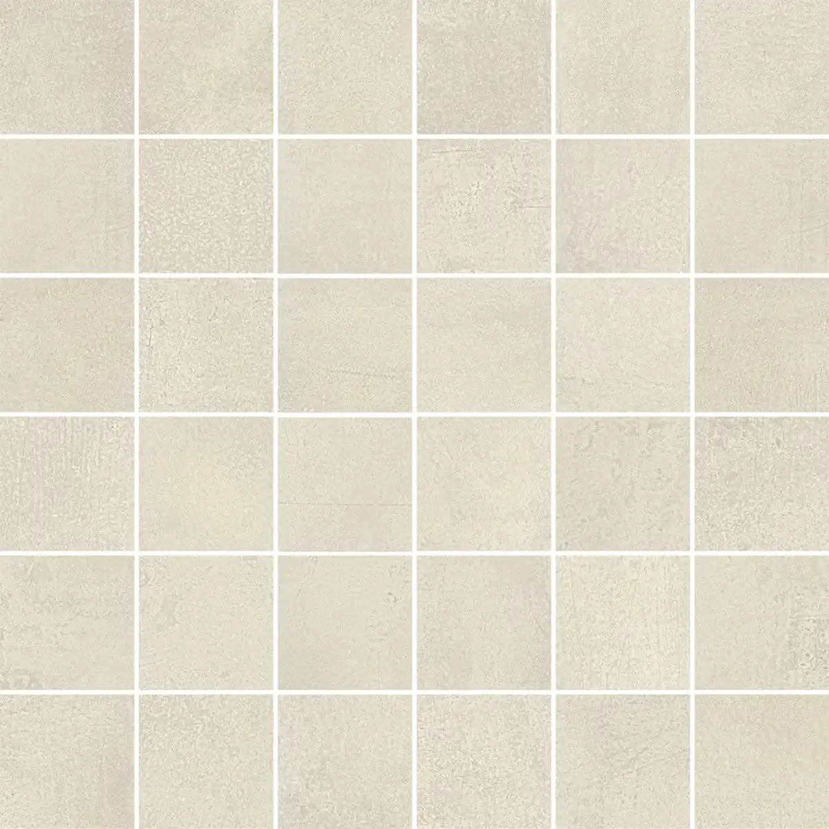 Velo Ivory Porcelain Mosaic Tile | Tile Club