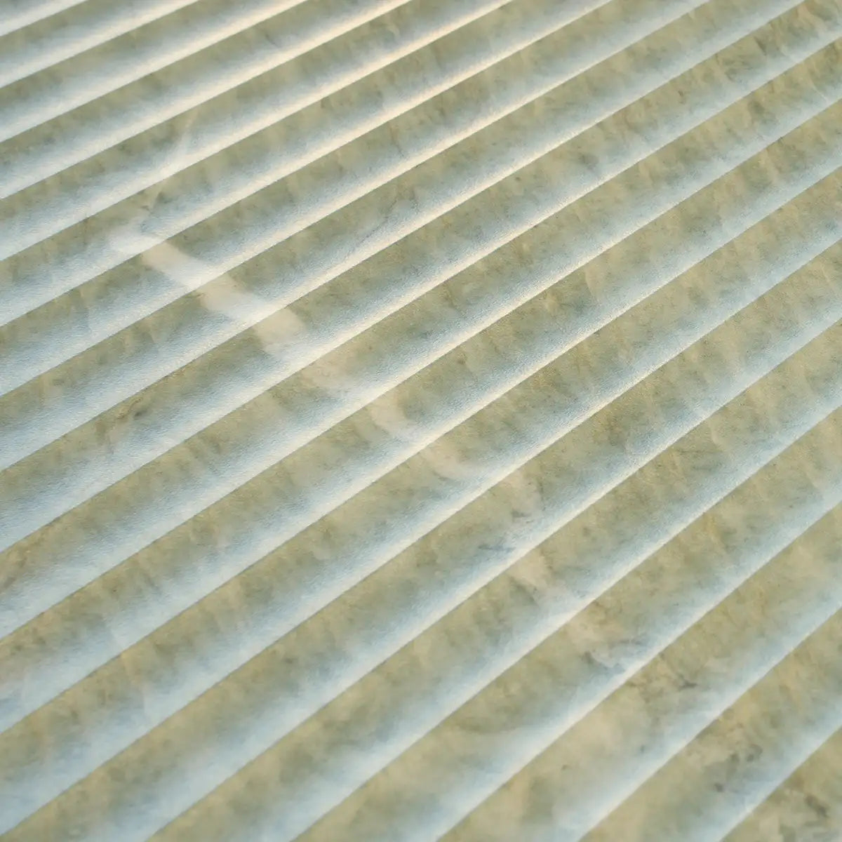 Valmira Green Fluted Porcelain Tile 24x48 Sample